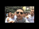 Napoli - Flash mob del film ''Dimmelo con il Cuore'' (11.11.13)