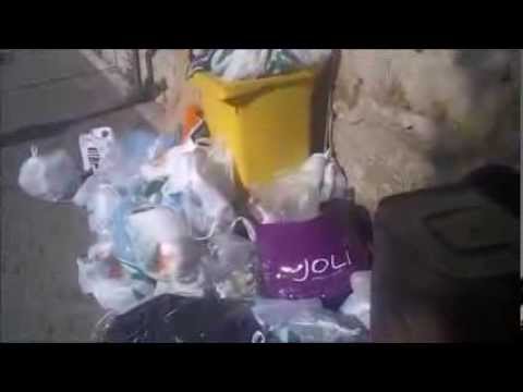 Video Aversa (CE) - Raccolta vetro, sparisce contenitore vicino Municipio (11.11.13)