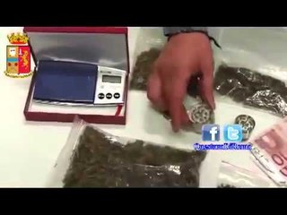 Roma - Spaccio di droga al Pigneto, due arresti  (10.11.13)