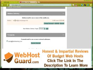 iPage vDeck: Mailbox management features