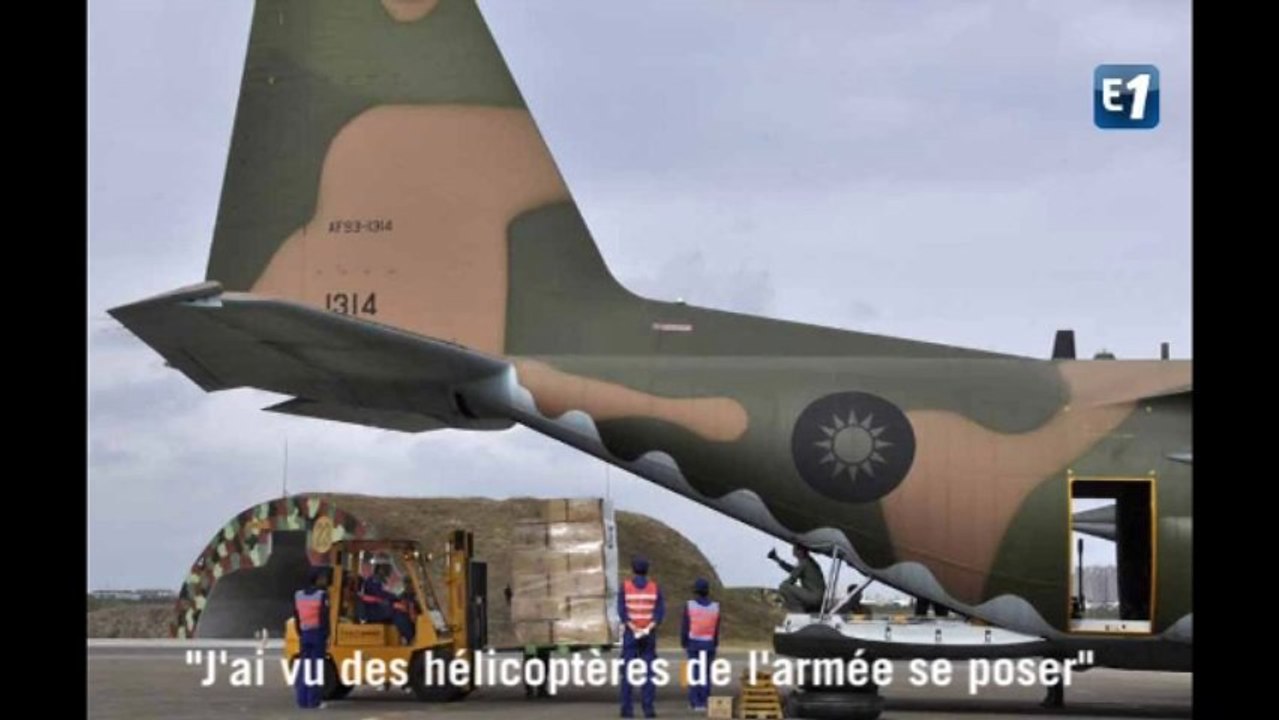 Philippines : "J’ai vu les hélicoptères de l’armée se poser"