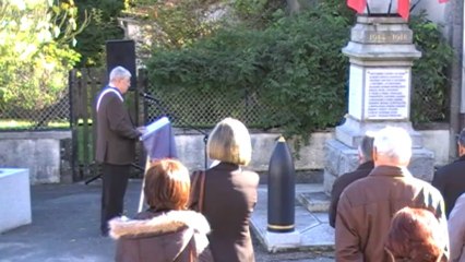 Cérémonie du 11 novembre  à Saint-Estèphe 24360.