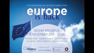 Europe is Back - Spinelli Debate