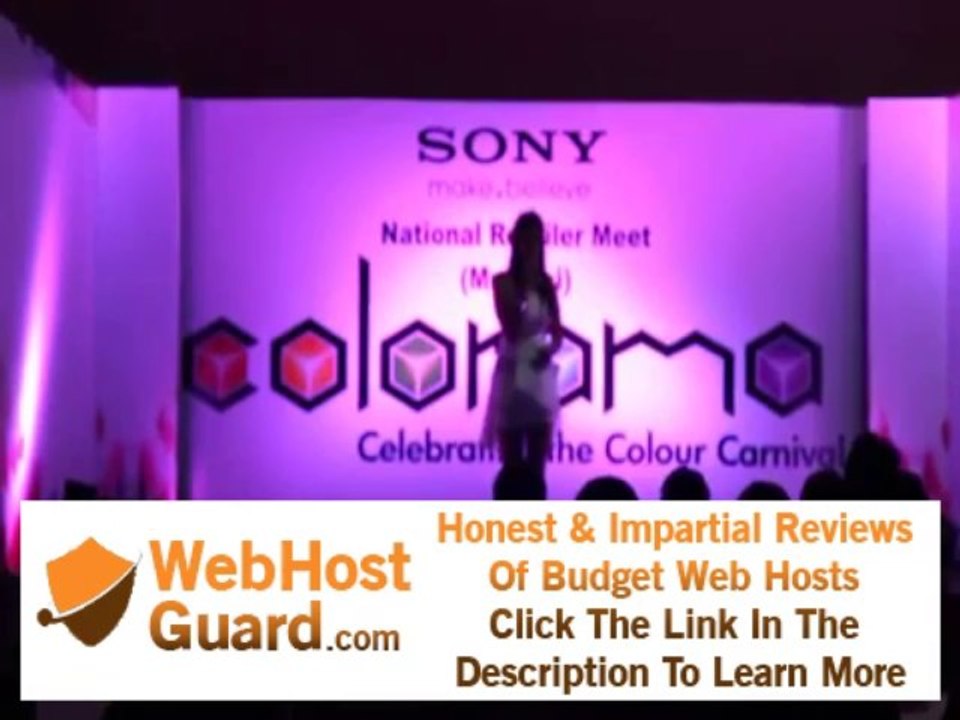 Anchor Kashyata Bhatia hosting for National Retailers meet " SONY " in Mumbai