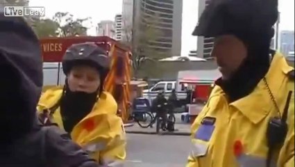 Native Veteran arrested for carrying his flag on Remembrance Day