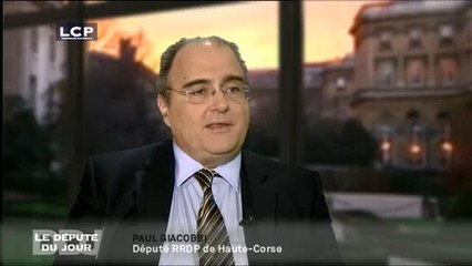 Le Député du Jour : Paul Giacobbi, deputé RRDP de Haute-Corse