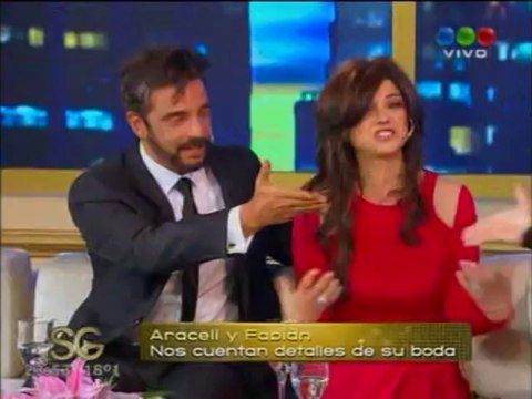 Araceli y Fabían contaron los detalles de su boda en lo de Susana