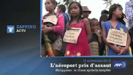 Philippines : le chaos après la tempête