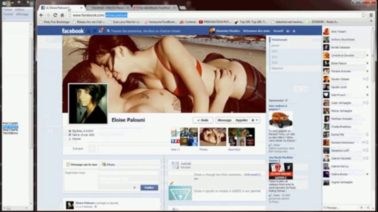 Pirater compte Facebook