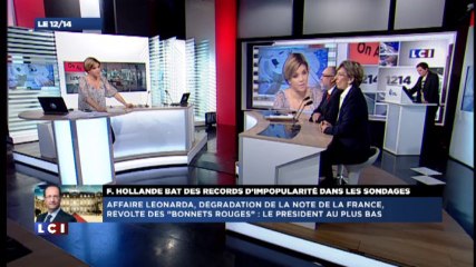 Marie-Noëlle Lienemann était l'invitée du 12/14 sur LCI le 12 novembre 2013