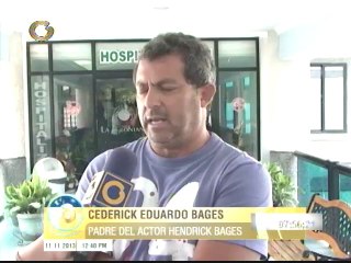 Hendrick Bages se encuentra estable y "está pendiente de todo"