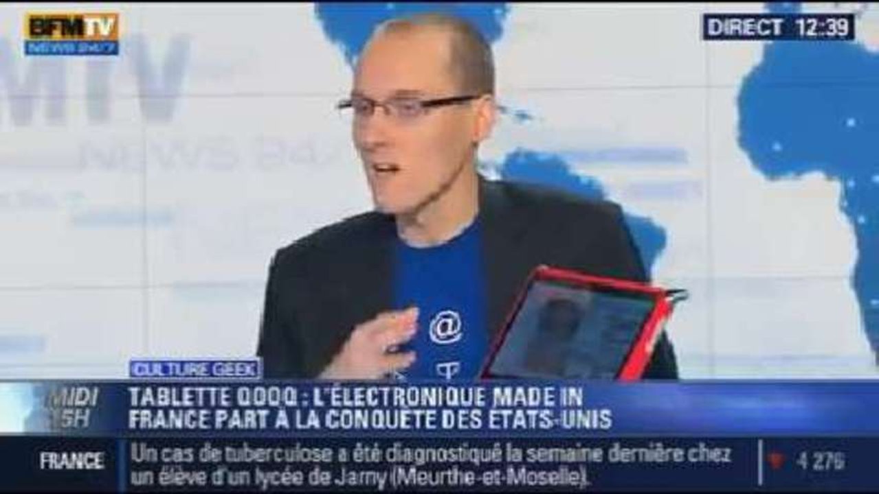 Culture Geek:  la tablette Qooq à la conquête des Etats-Unis – 12/11