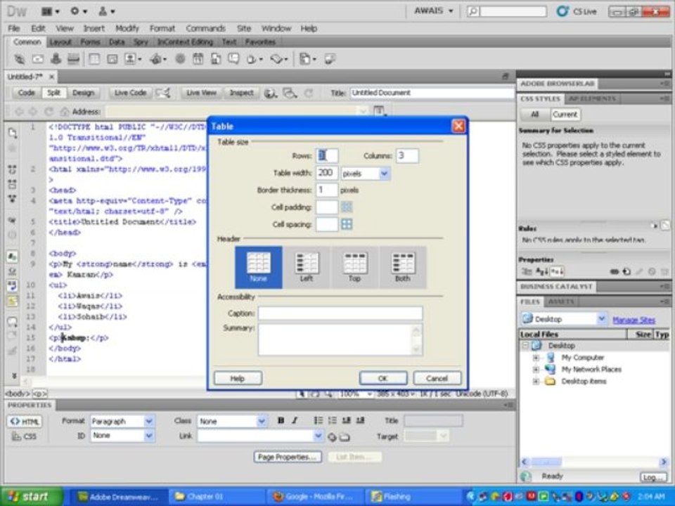 08.html in dreamweaver