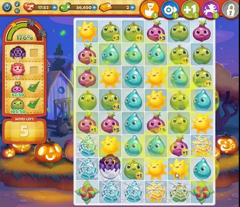 Farm Heroes Saga Niveau 280