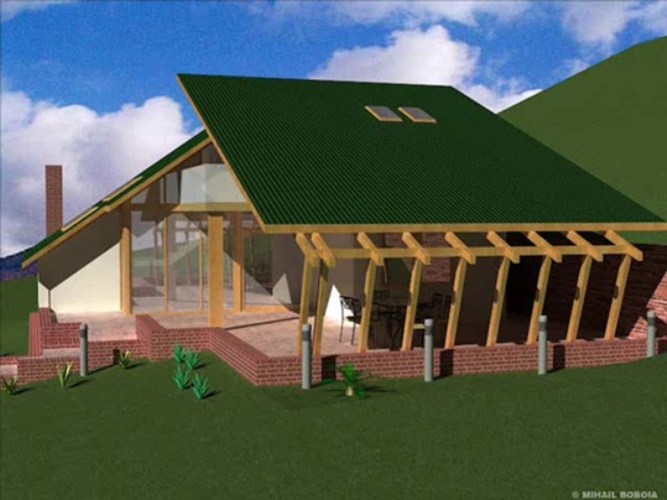 Casa IB 32 Proiecte de casa cu mansarda Bucuresti