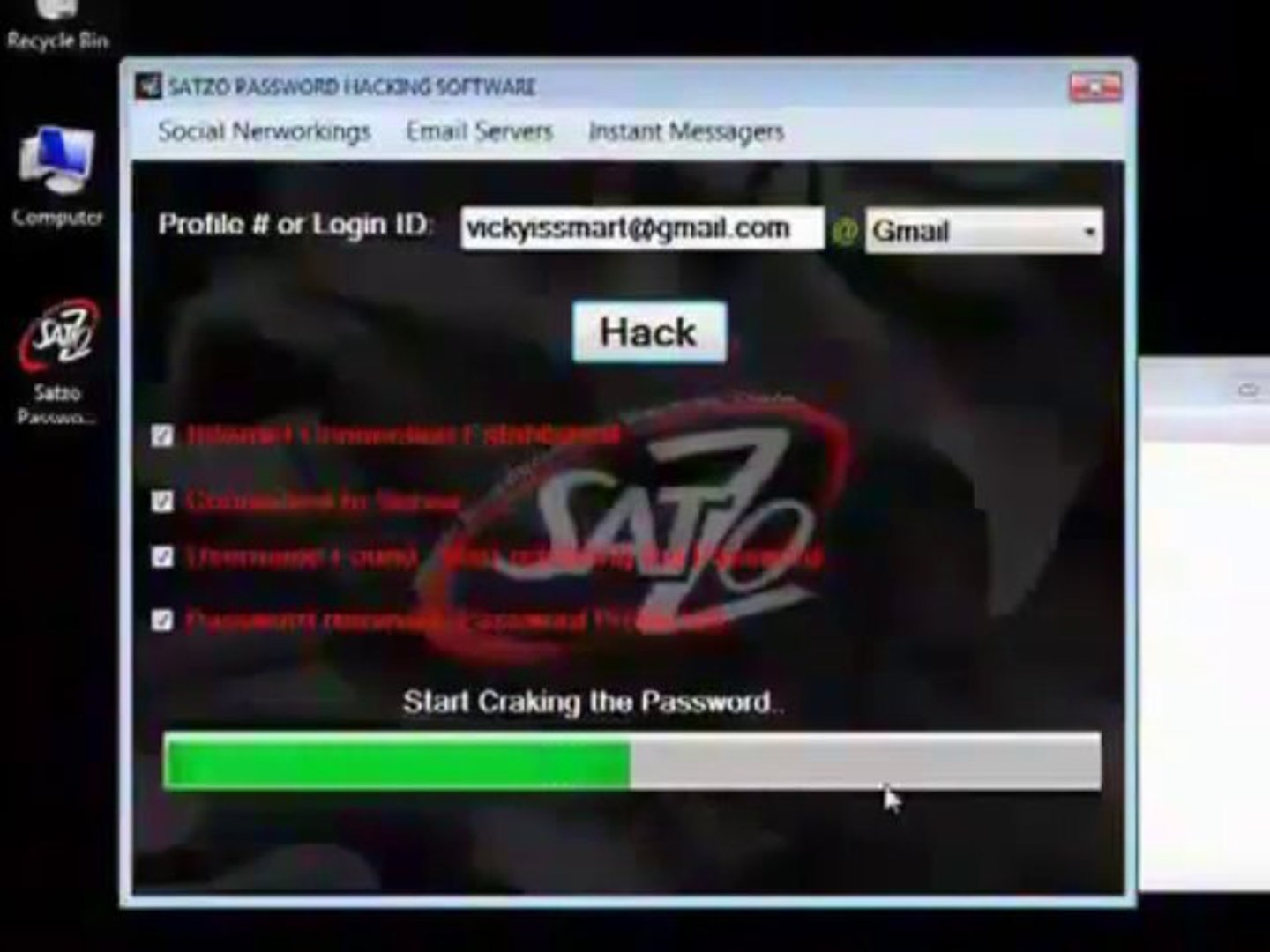 Hack Gmail Password Online Hacking Software 2013 NEW!! -1
