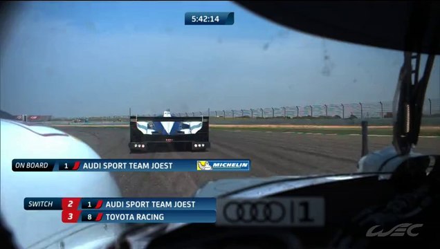 FIA WEC 2013 - 6 Hours of Shanghai - RACE Toyota vs Audi