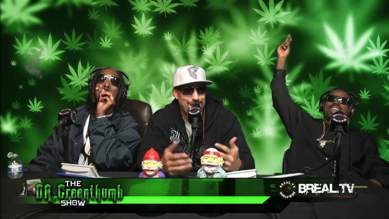 Snoop Dogg & Daz Dillinger "Marijane" Freestyle @ "The Dr Greenthumb Show", B-Real TV, 11-04-2013 Pt.4