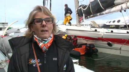 Interview de Thomas Coville avant le départ