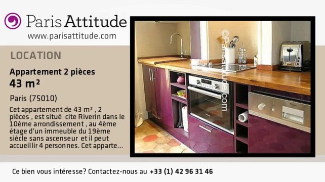 Appartement 1 Chambre à louer - République, Paris - Ref. 7407