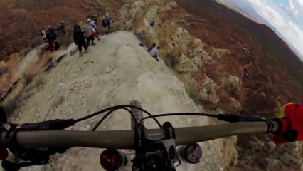 POV Red Bull Rampage - Andreu Lacondeguys - 4th place line -  MTB 2013