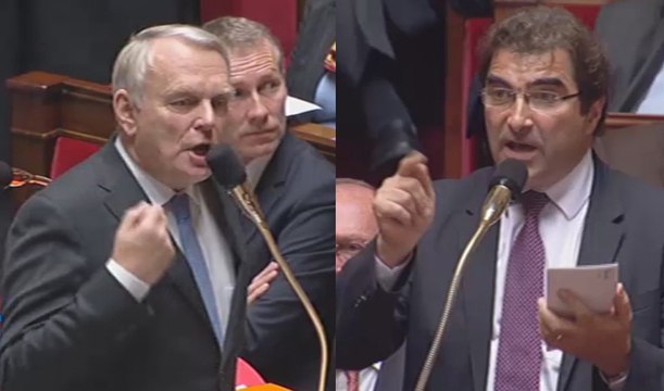 Echange musclé entre Christian Jacob et Jean-Marc Ayrault à l'Assemblée