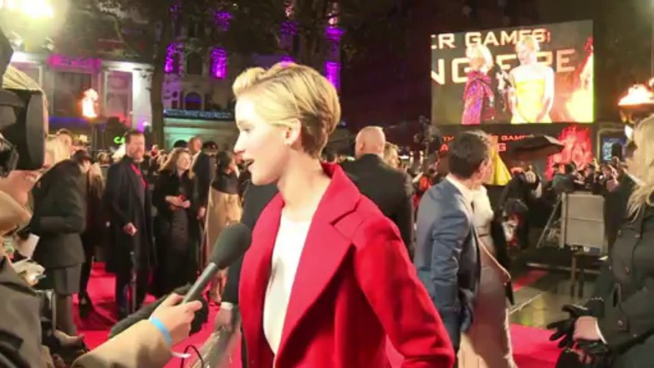 Verregnete weltpremiere von neuem "tribute von panem"-film