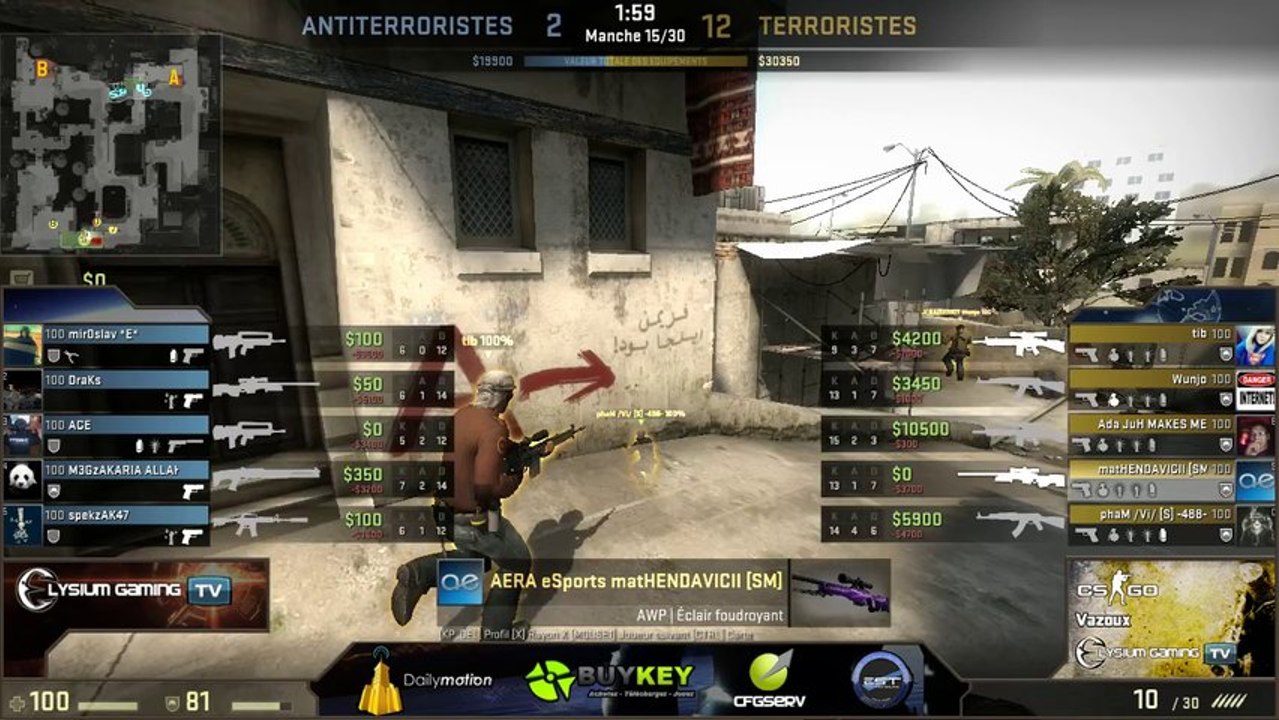 phase de poule fr pc cup csgo tour#2 16k vs victoryyy