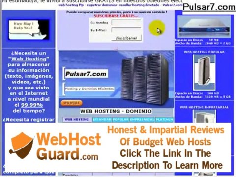 web hosting ftp, registrar dominios, reseller hosting ilimitado, Pulsar7.com