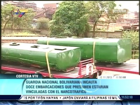 Incautadas doce embarcaciones en Bolívar por contrabando de combustible