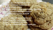 Apple Crisp Oatmeal Cookies Recipe