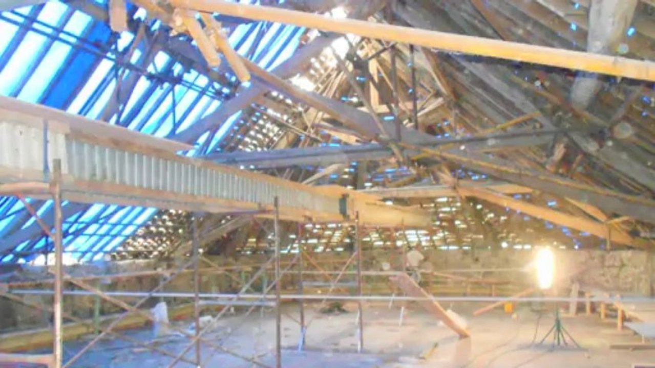 Wepion, Eglise de Fooz, le chantier de restauration