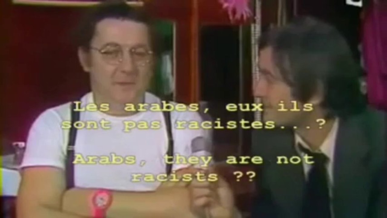 "Je suis raciste" Coluche