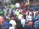 Conductores de camiones cisternas protestaron en Barquisimeto para exigir pago de 9 semanas de trabajo