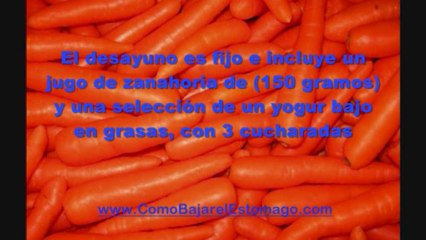 Dieta de la Zanahoria-pierde 5 kilos