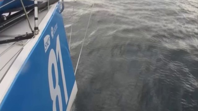 Jour 6 - SNCF Geodis (Class40) - Transat Jacques Vabre 2013