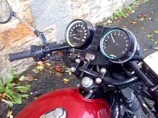 kawasaki z650 rouge cerise