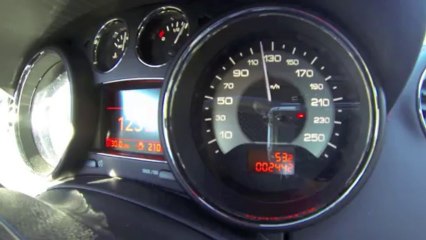 0 à 170 km/h en Peugeot RCZ R