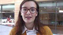Celia Poncelin,  20 ans, benjamine du Conseil économique, social et environnemental de Rhône-Alpes