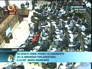 María Corina Machado: Hay una motivación política en allanamiento a inmunidad de Arangren