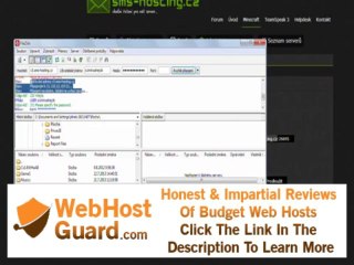 FTP   Kritická chyba   Sms hosting