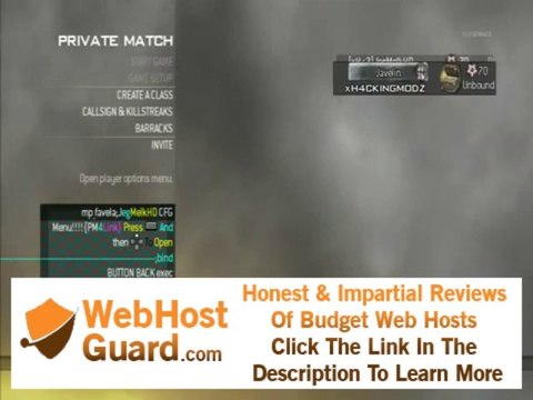 NEW! Hosting Buttons_Default.cfg INFECTION LOBBY on 1.14 MW2!!! (PS3)