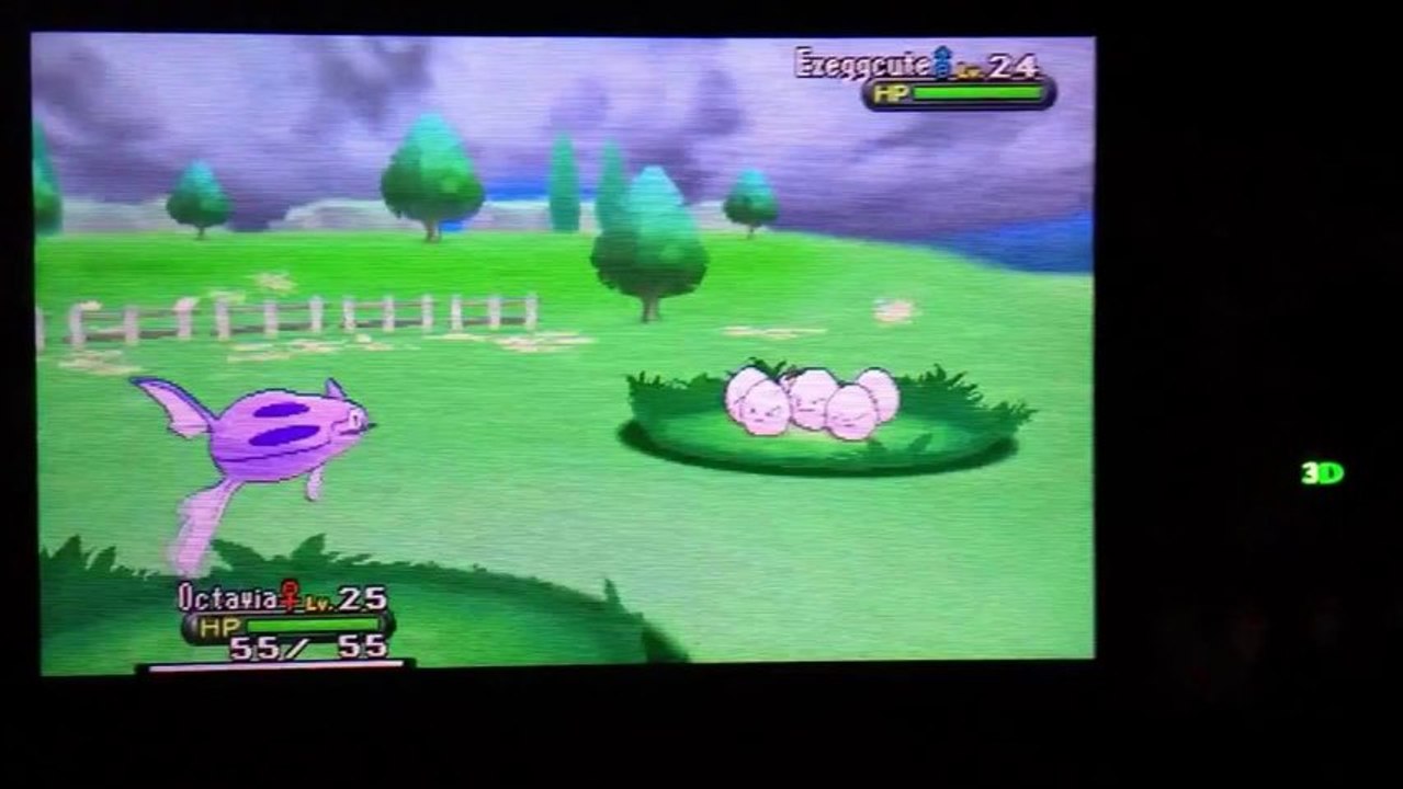 Pokemon Y: Shiny Remoraid After 23 CFs