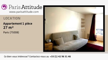 Appartement Studio à louer - Champs Elysées, Paris - Ref. 2439