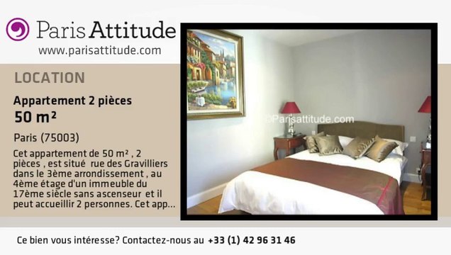 Appartement 1 Chambre à louer - Arts et Métier, Paris - Ref. 6114