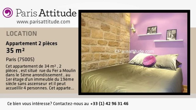 Appartement 1 Chambre à louer - Place Monge, Paris - Ref. 7530