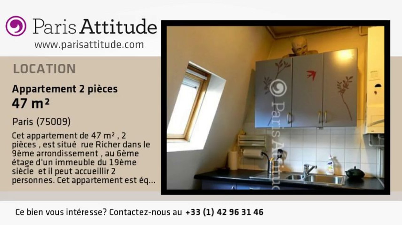 Appartement 1 Chambre à louer - Grands Boulevards/Bonne Nouvelle, Paris - Ref. 8209