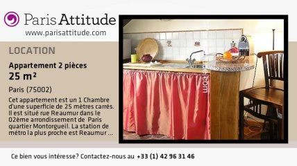 Appartement 1 Chambre à louer - Montorgueil, Paris - Ref. 5011