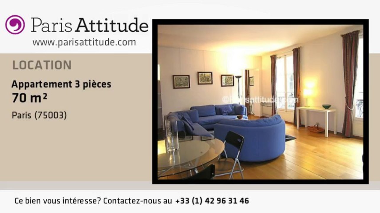 Appartement 2 Chambres à louer - Temple, Paris - Ref. 3004