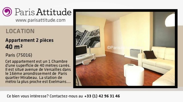 Appartement 1 Chambre à louer - Mirabeau, Paris - Ref. 5104